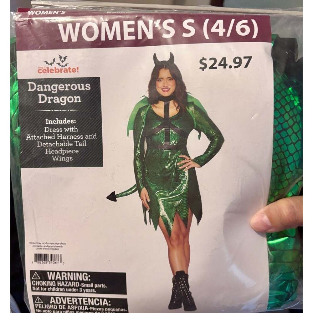 Womens Halloween Costume, size 4/6